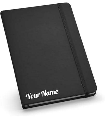Personalized Name Printed Diary / Journal
