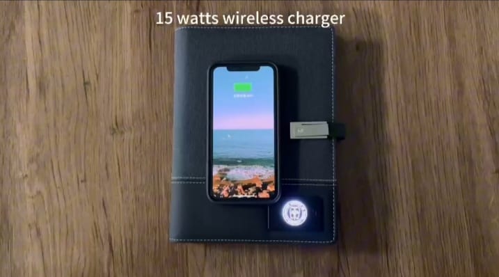 Smart Executive Diary | 8000mAh Power Bank | 64GB USB | Card & Passport Holder
