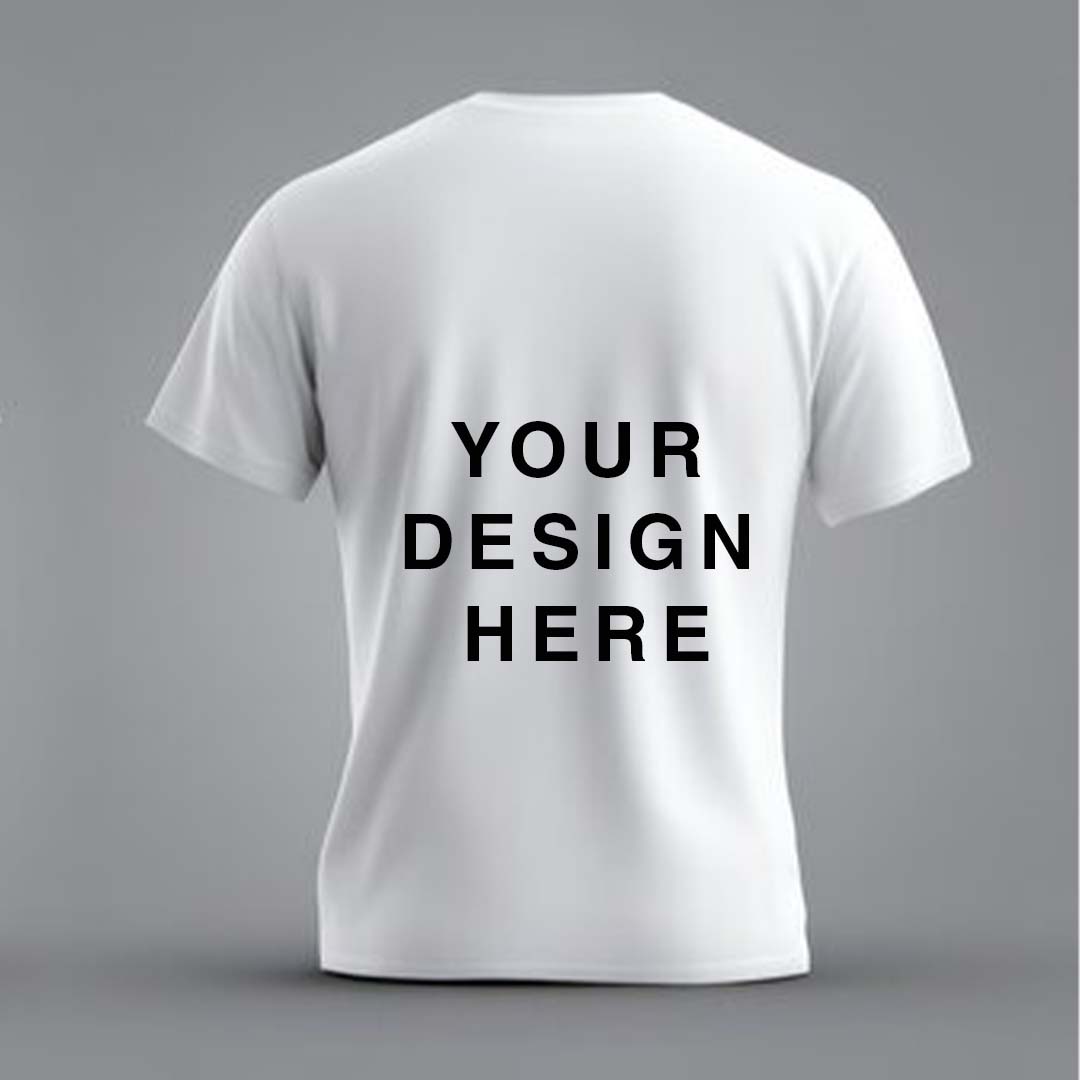 Customisable Round Neck Cotton Shirts – Premium Comfort & Personalised Design