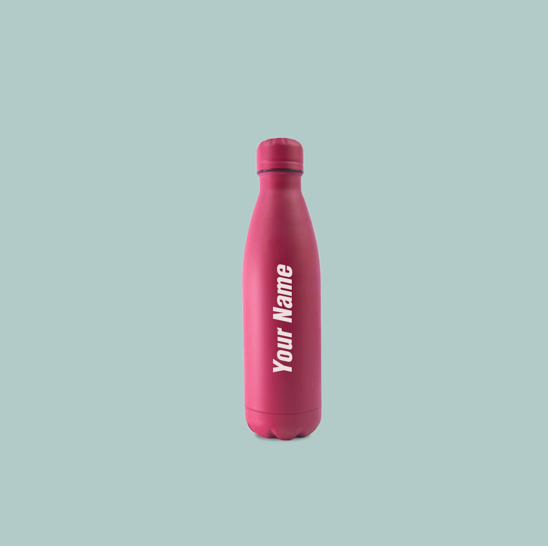 Crown Flask Vacuum Insulated Pink Bottle – Hot & Cold | Stylish & Durable 500ml capacity