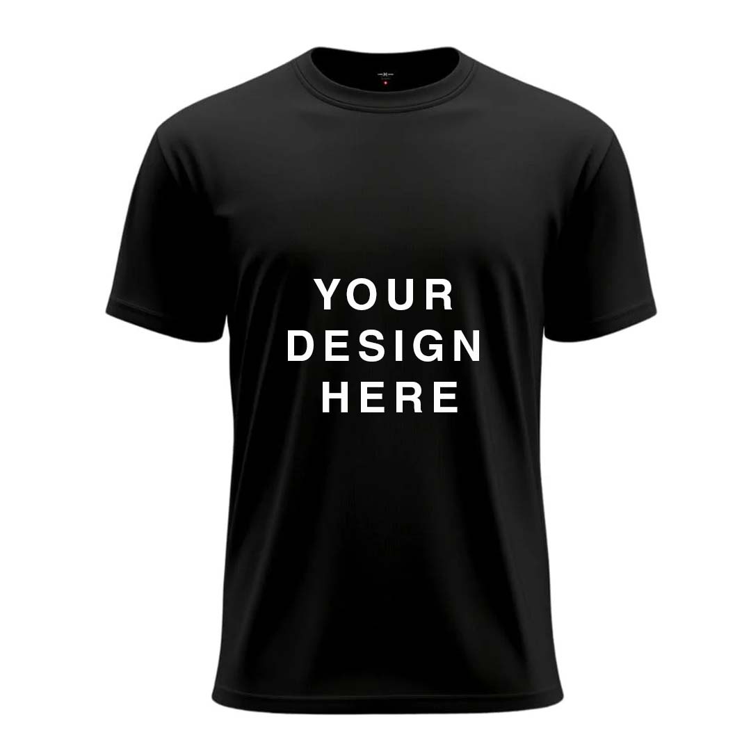 Customisable Round Neck Cotton Shirts – Premium Comfort & Personalised Design