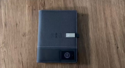 Smart Executive Diary | 8000mAh Power Bank | 64GB USB | Card & Passport Holder