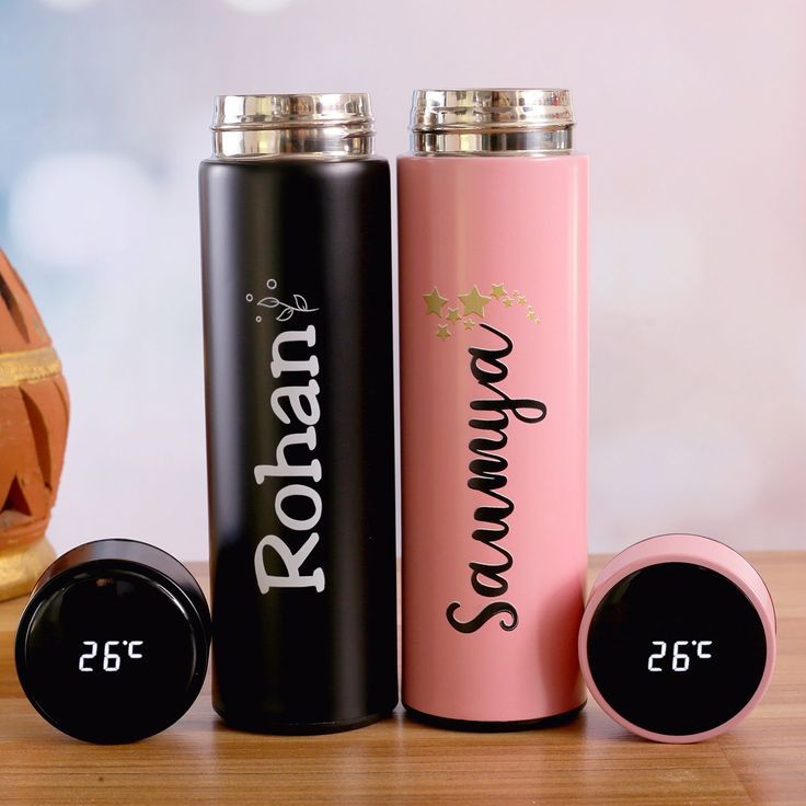 Smart Temperature Bottles 500ml – Customized with Name